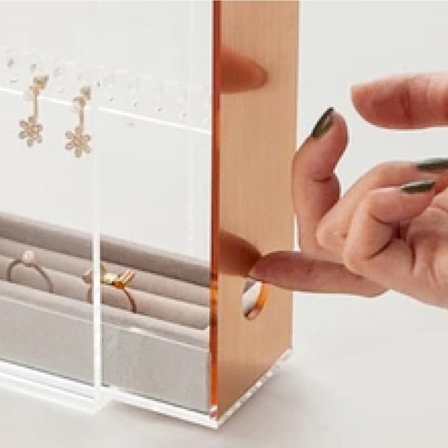 Moosy Life ローズゴールド ピアス/ネックレス ディスプレイケース アクリル MoonLight ML01 |  | 04