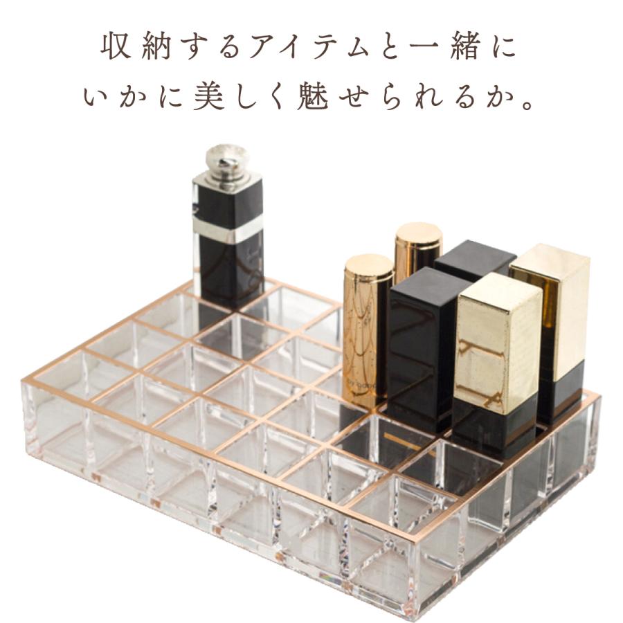 Moosy Life ローズゴールド リップスタンド アクリル 24マス MoonLight ML03 |  | 11