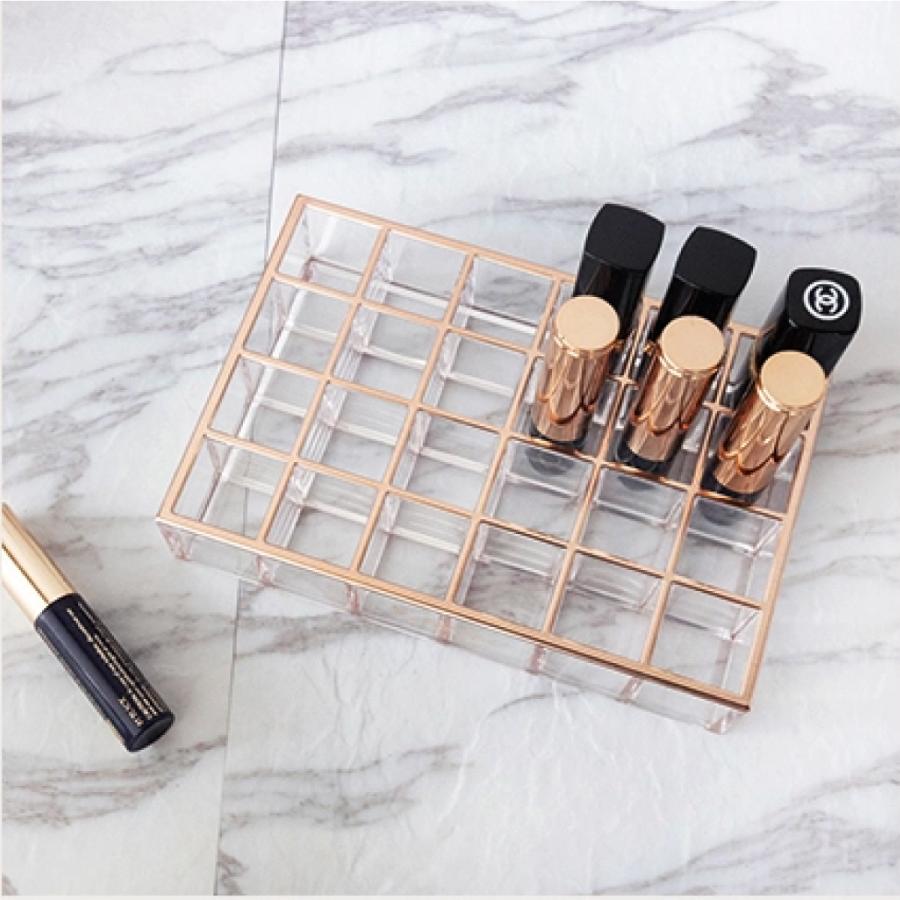 Moosy Life ローズゴールド リップスタンド アクリル 24マス MoonLight ML03 |  | 03