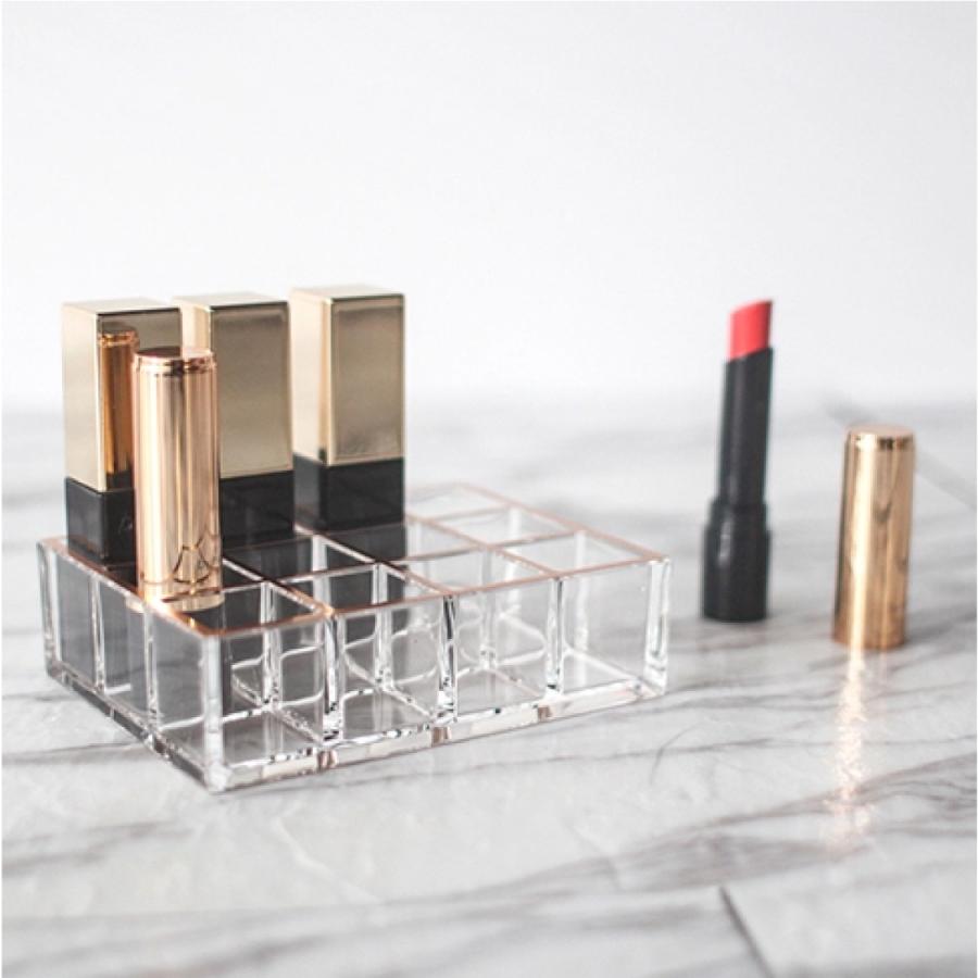 Moosy Life ローズゴールド リップスタンド アクリル 24マス MoonLight ML03 |  | 04