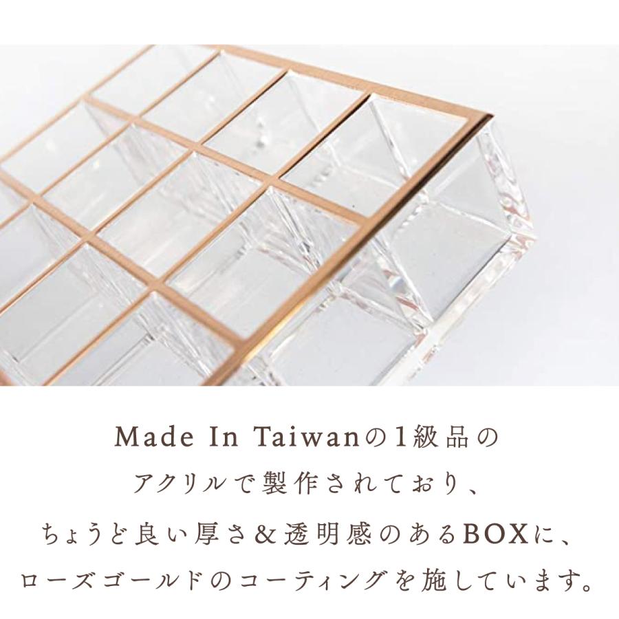 Moosy Life ローズゴールド リップスタンド アクリル 24マス MoonLight ML03 |  | 09