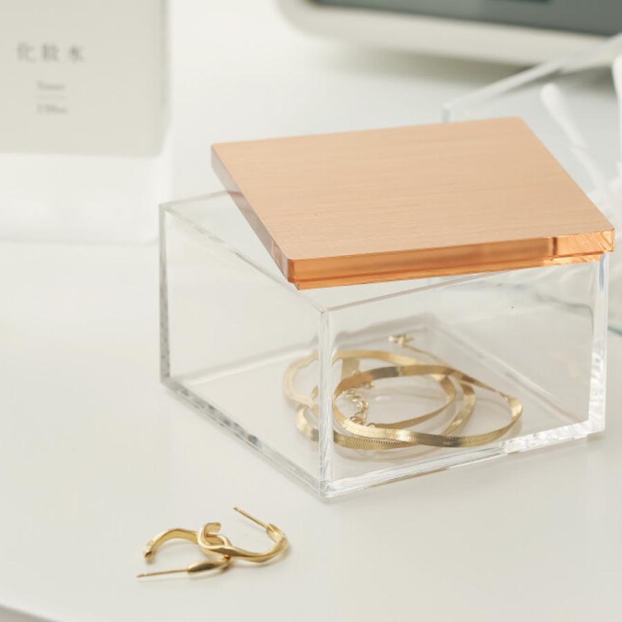 Moosy Life ローズゴールド 卓上小物入れ 3段 アクリル MoonLight ML21 |  | 04