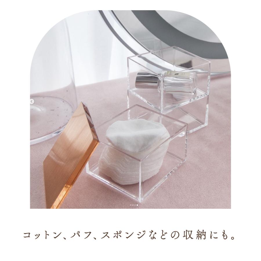 Moosy Life ローズゴールド 卓上小物入れ 3段 アクリル MoonLight ML21 |  | 08
