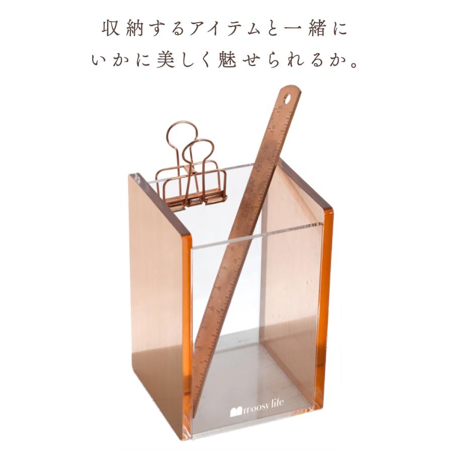 Moosy Life ローズゴールド メイクブラシ ケース アクリル MoonLight ML23 |  | 11