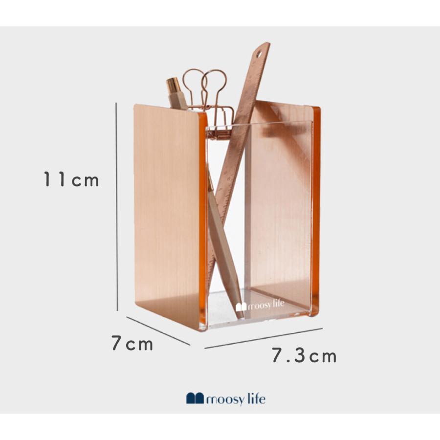 Moosy Life ローズゴールド メイクブラシ ケース アクリル MoonLight ML23 |  | 13