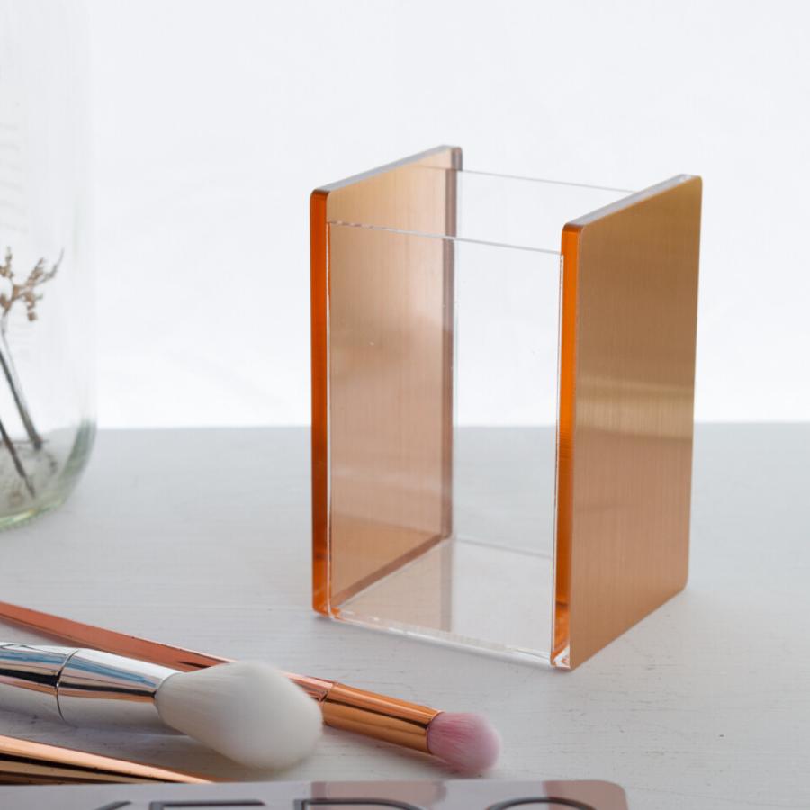 Moosy Life ローズゴールド メイクブラシ ケース アクリル MoonLight ML23 |  | 03