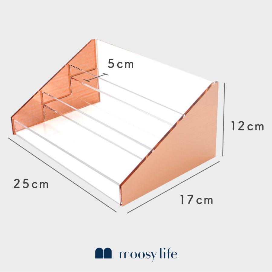 Moosy Life ローズゴールド 香水ディスプレイラック アクリル 3段式 MoonLight ML31 |  | 13