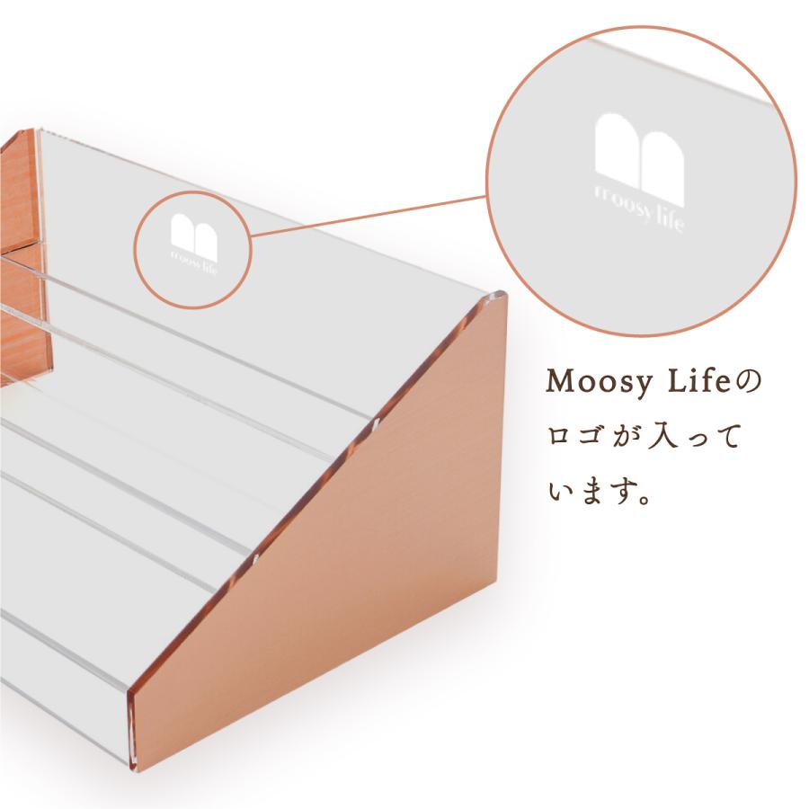Moosy Life ローズゴールド 香水ディスプレイラック アクリル 3段式 MoonLight ML31 |  | 14