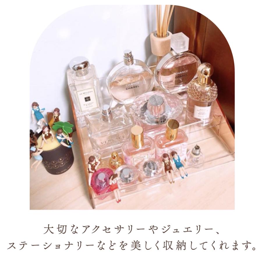 Moosy Life ローズゴールド 香水ディスプレイラック アクリル 3段式 MoonLight ML31 |  | 08