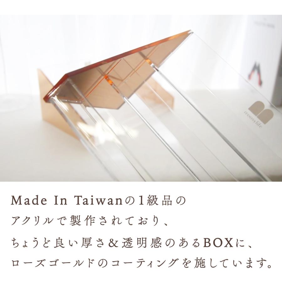 Moosy Life ローズゴールド 香水ディスプレイラック アクリル 3段式 MoonLight ML31 |  | 09