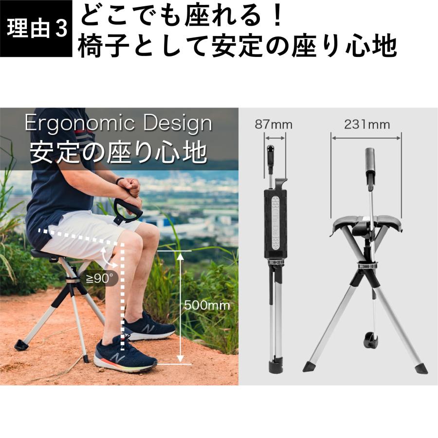 Ta-Daチェア シリーズ2 杖椅子 ステッキチェア ステッキ