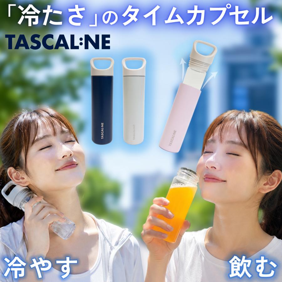 冷たさのカプセル 【 アイスコアボトル 】 TASCAL:NE 本当に 飲める 氷のう 氷嚢 水筒型 水筒 ボトル 魔法瓶 携帯 持ち運び 長持ち 長時間 保冷 保温 子ども | 