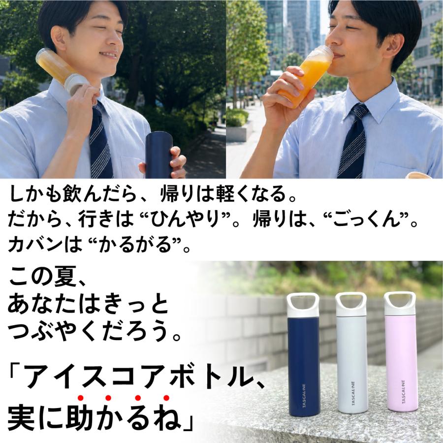 冷たさのカプセル 【 アイスコアボトル 】 TASCAL:NE 本当に 飲める 氷のう 氷嚢 水筒型 水筒 ボトル 魔法瓶 携帯 持ち運び 長持ち 長時間 保冷 保温 子ども |  | 21