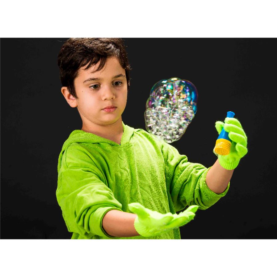 もふもふシャボン玉を手の上で! しゃぼん玉 【 Uncle Bubble Game ふわふわバウンシングバブル&手袋&特製シャボン玉液59ml 】アウトドア 外遊び UB122 |  | 11