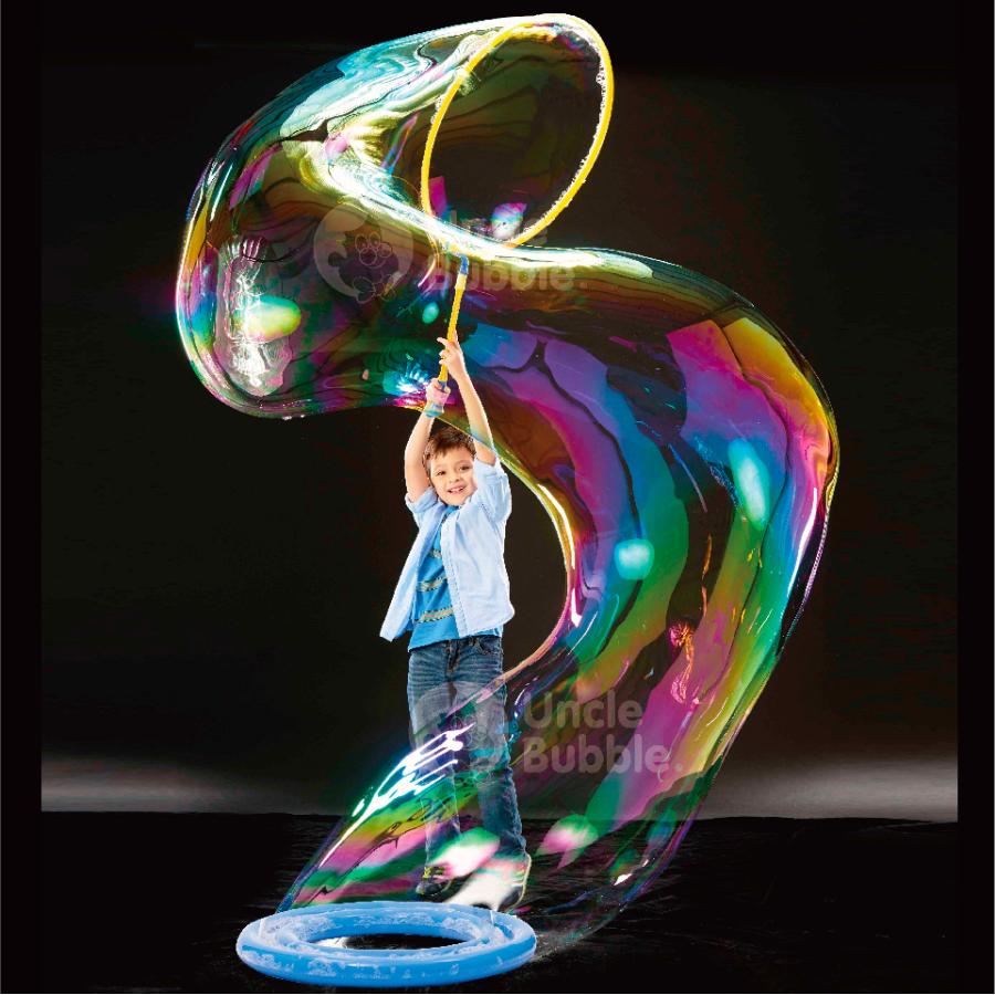 人が入れる巨大なしゃぼん玉を作ろう！【 Uncle Bubble ジャイアント・メガループ - 直径65cm 】 UB125 |  | 13