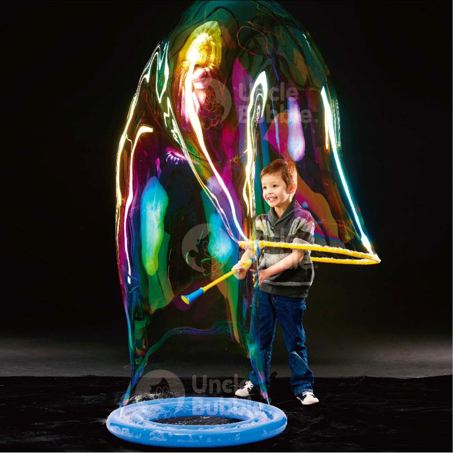 人が入れる巨大なしゃぼん玉を作ろう！【 Uncle Bubble ジャイアント・メガループ - 直径65cm 】 UB125 |  | 14