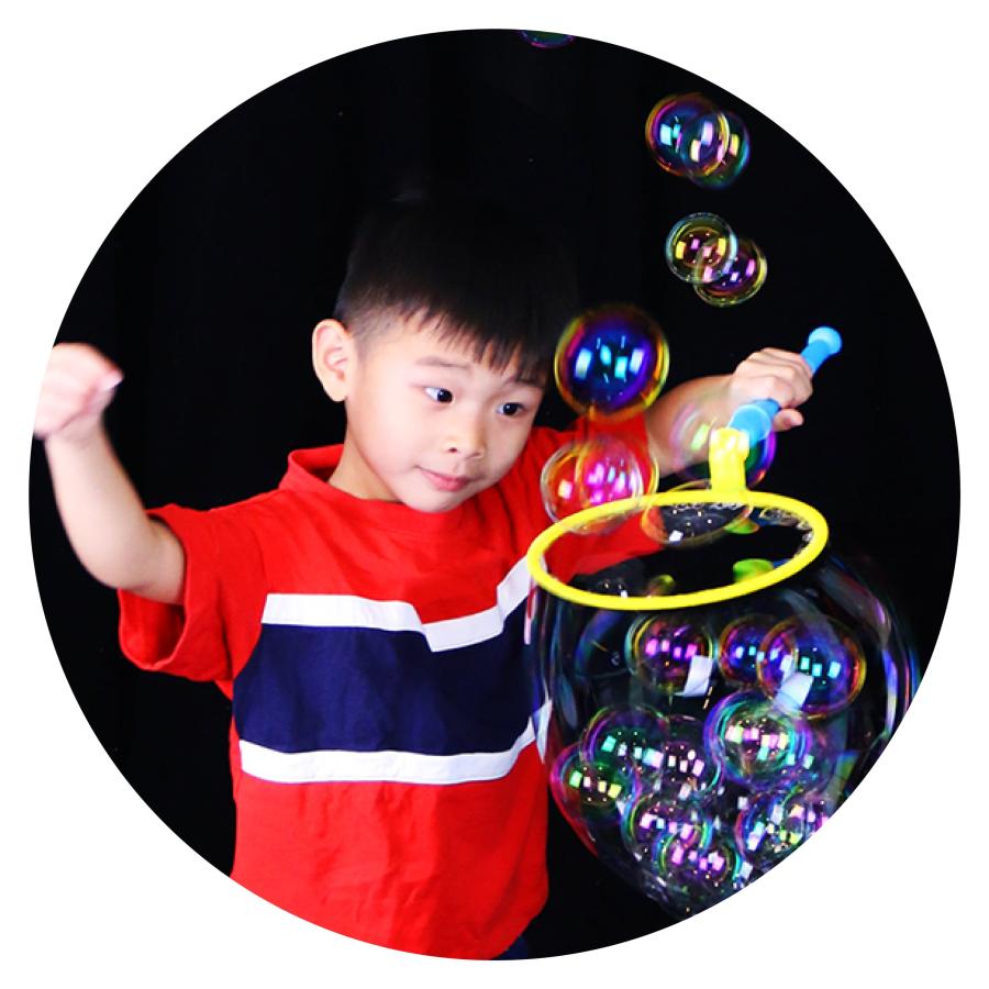 シャボン玉親子 大きい しゃぼん玉 が作れる！【 Uncle Bubble Fun ビッグバブル