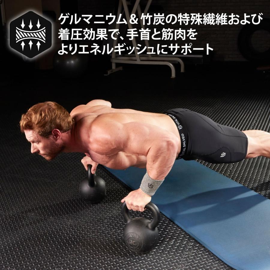 VITAL SALVEO バイタルサルヴェオ 手首用着圧サポーター リストスリーブ 左右兼用  着圧 スポーツ 仕事 遠赤外線 1pc(片腕分) CJ-5101 |  | 05