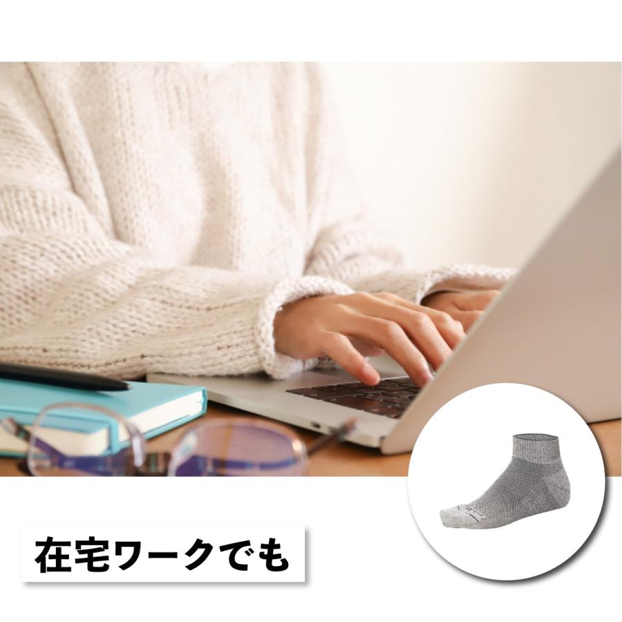 VITAL SALVEO バイタルサルヴェオ 靴下 着圧シームレス アンクル ソックス ショート CS-7501 |  | 11