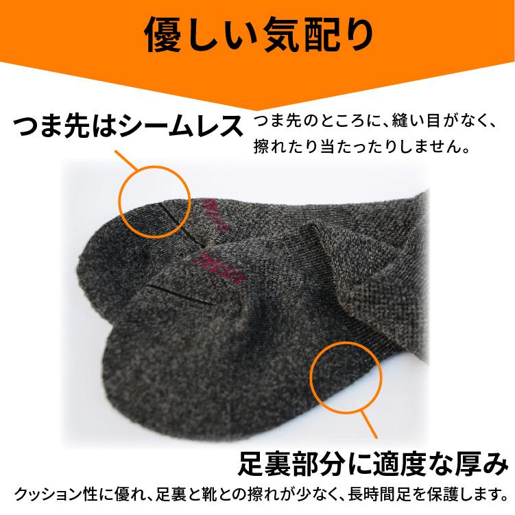 VITAL SALVEO バイタルサルヴェオ メリノウール竹炭ロングソックス 登山用 スポーツ用 運動用 靴下 トレッキング ハイソックス CS-7605 |  | 13