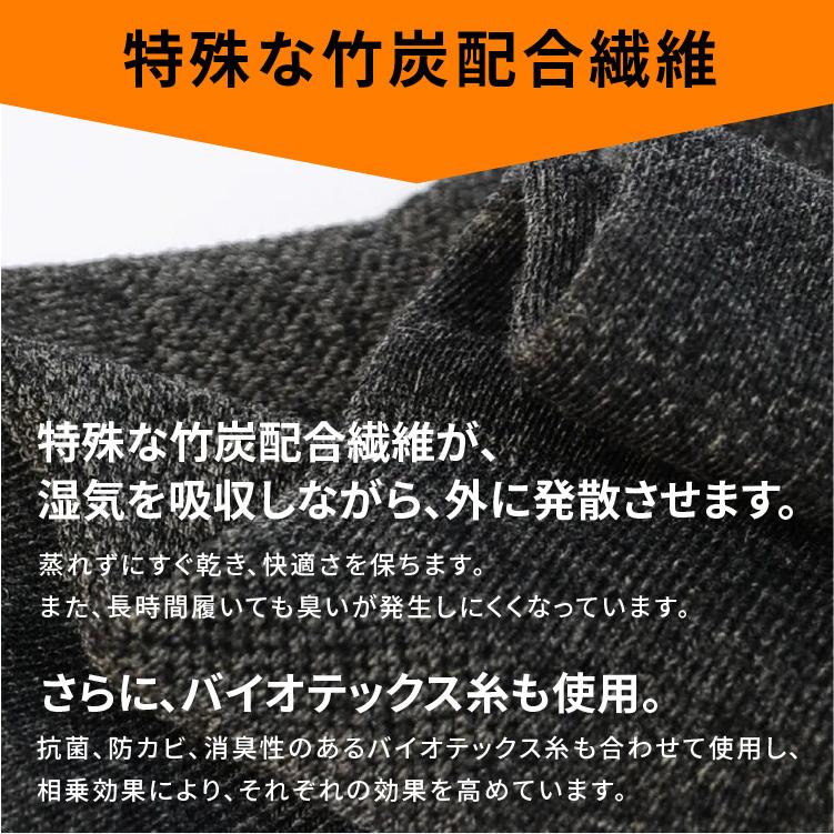 VITAL SALVEO バイタルサルヴェオ メリノウール竹炭ロングソックス 登山用 スポーツ用 運動用 靴下 トレッキング ハイソックス CS-7605 |  | 11