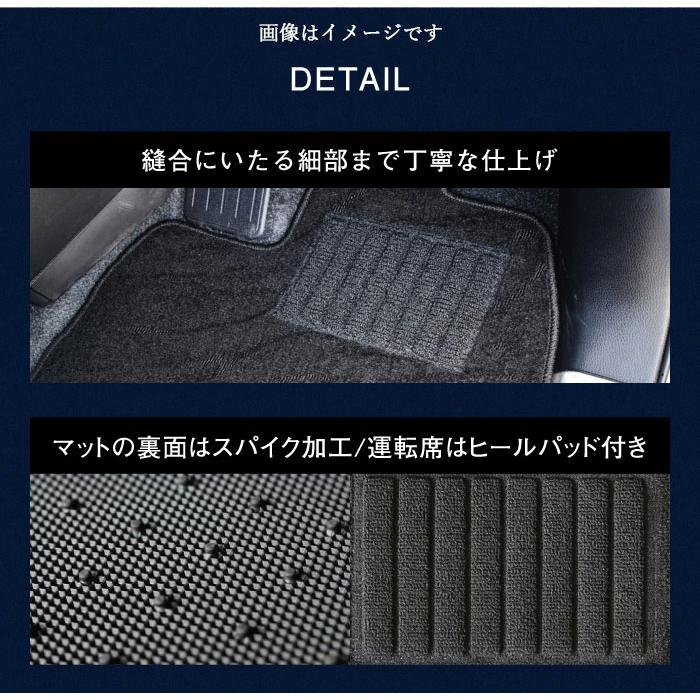 新型 10系 シエンタ フロアマット トヨタ SIENTA Z G X 3列 7人 2列 5