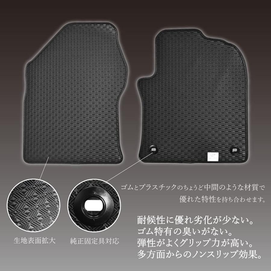 トヨタ ランドクルーザー LANDCRUISER 7人 3列 250系 250 ゴムマット