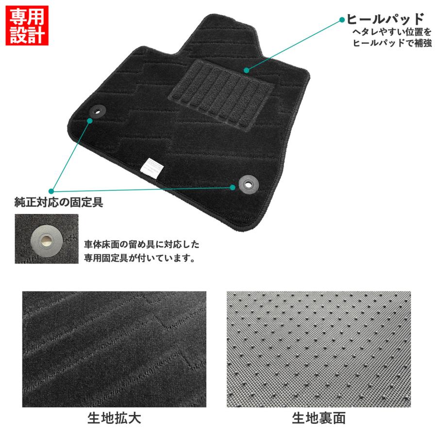 日産 NISSAN キックス 新型 KICKS P16 e-POWER FOUR 2WD 4WD マット フロアマット カーマット 社外マット カーアクセサリー カー用品 汚れ防止 |  | 01