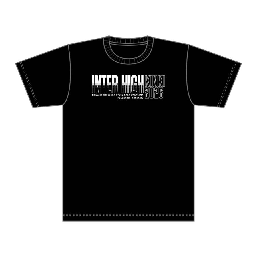S〜LL】近畿総体2026競技名入りTシャツ【14.ソフトテニス】(黒