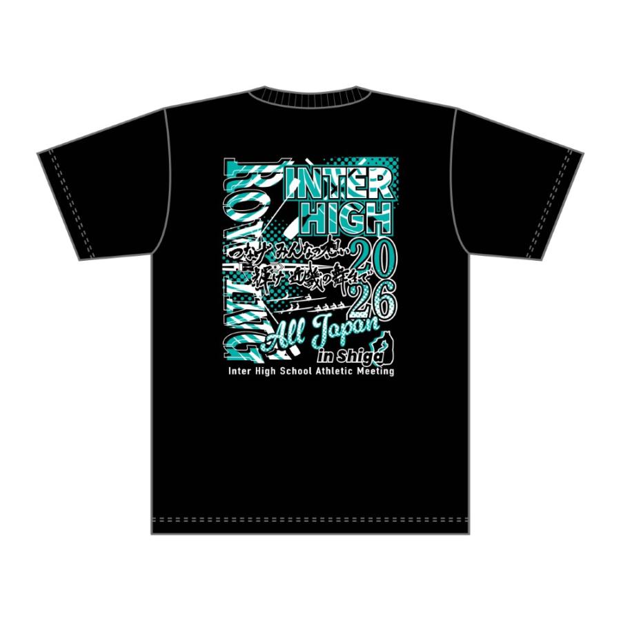 M〜LL】近畿総体2026競技名入りTシャツ【28.ローイング】(黒