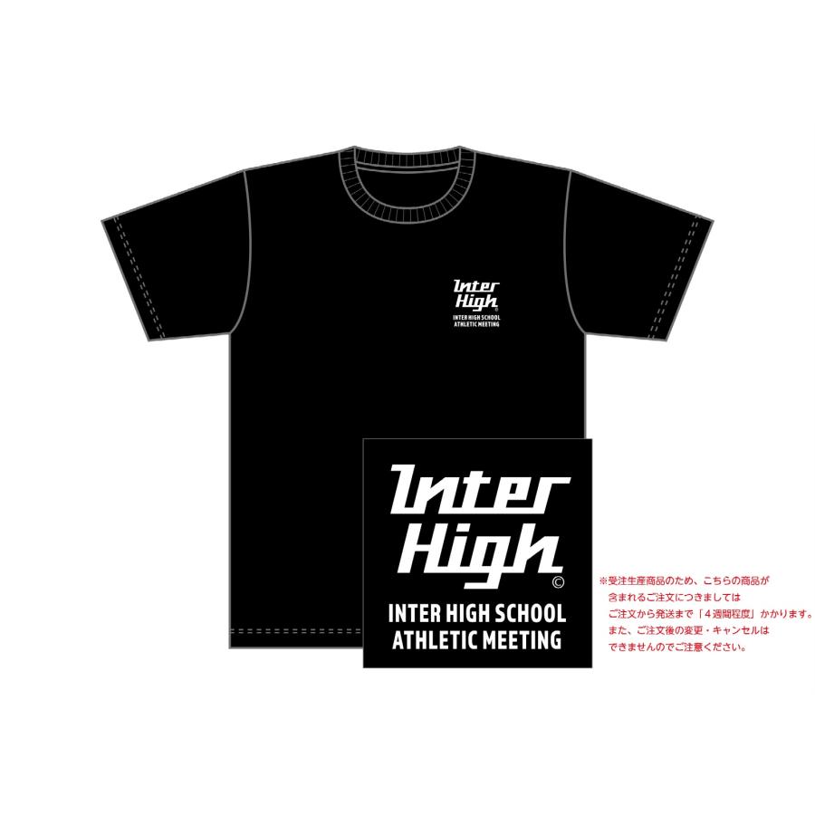 3L〜5L】2023北海道総体限定 26.(陸上競技)競技名入り黒Tシャツ : ih 