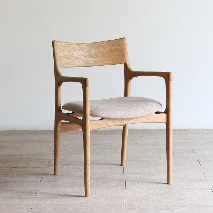 アモック AMOCC IVチェア ホワイトオーク/ベージュ