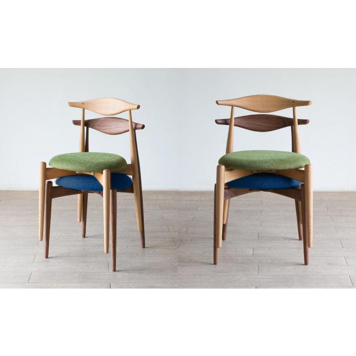 【中古品 】 アモック AMOCC リップチェア ホワイトオーク/グリーン 【J2406669662】(12355円)