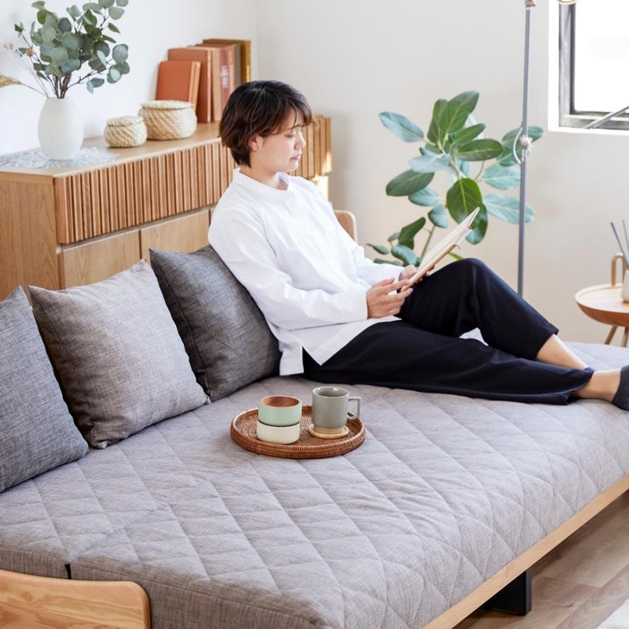 Meuble (組立設置付き) ソファーベッド ごろ寝ソファ 3人掛け Meuble (組立設置付き) ソファーベッド ごろ寝ソファ 3人掛け