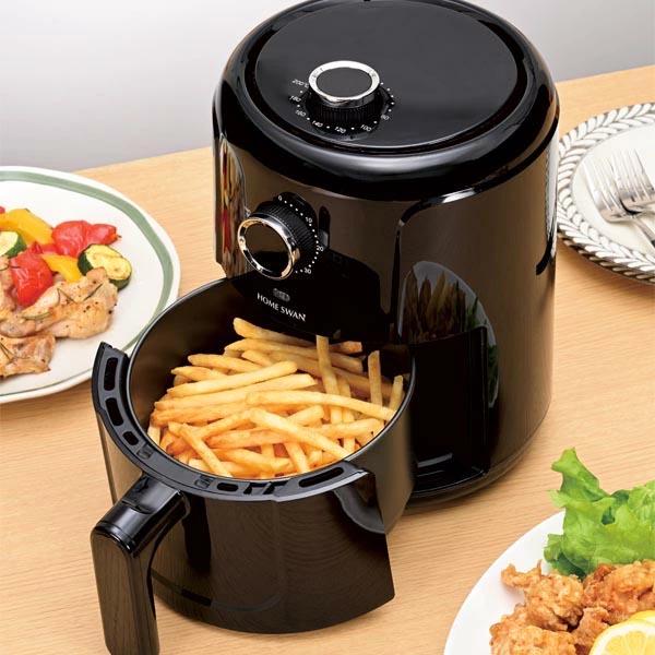 エアフライヤー ノンフライヤー バスケット 容量約1.3L レシピ付き
