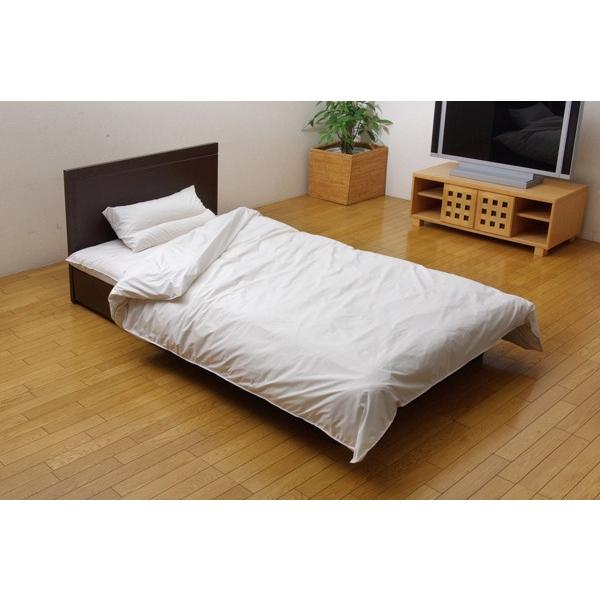 掛け布団カバー シングル 寝具 機能性 羽毛タッチ　6657279 『クリーンガード』 アイボリー 約150×210cm ※掛カバーのみです