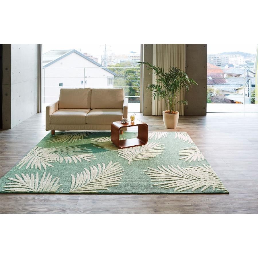 驚きの値段 リビングラグ 中敷ラグ タフトラグ カーペット ナバリ 約１９０ｘ１９０ｃｍグリーン 好評 Epicmountainbike Com