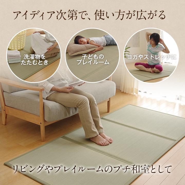 い草マットレスPro 折りたたみ い草 置き畳 軽量 抗菌 消臭 吸着 日本