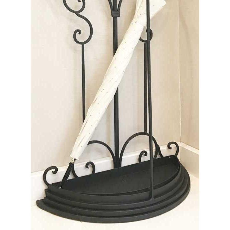 傘立て 傘たて アンブレラスタンド アイアン アンティーク調 おしゃれ 外国風 エレガント フェミニン 上品 インテリア スリム 玄関 収納 トレー付 |  | 03