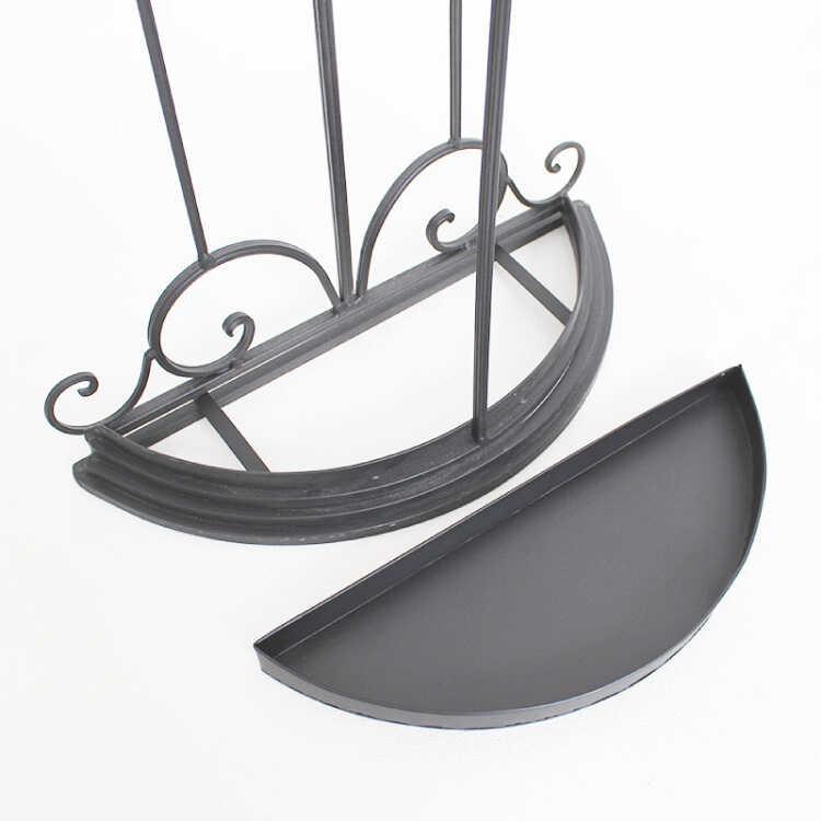 傘立て 傘たて アンブレラスタンド アイアン アンティーク調 おしゃれ 外国風 エレガント フェミニン 上品 インテリア スリム 玄関 収納 トレー付 |  | 07