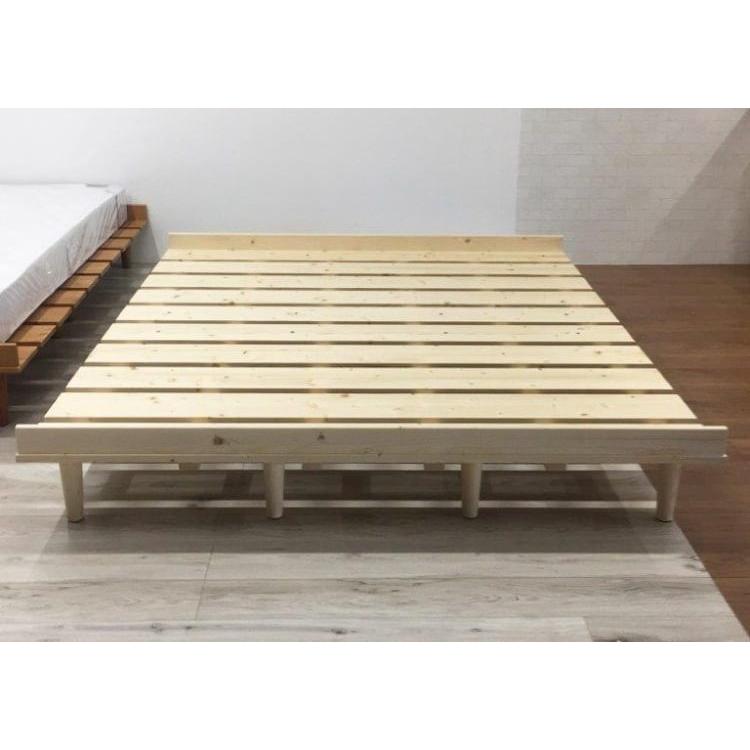 クイーンサイズ すのこベッド ナチュラル タンスのゲン 4日P15%〜 ベッド クイーン すのこ ベッドフレーム
