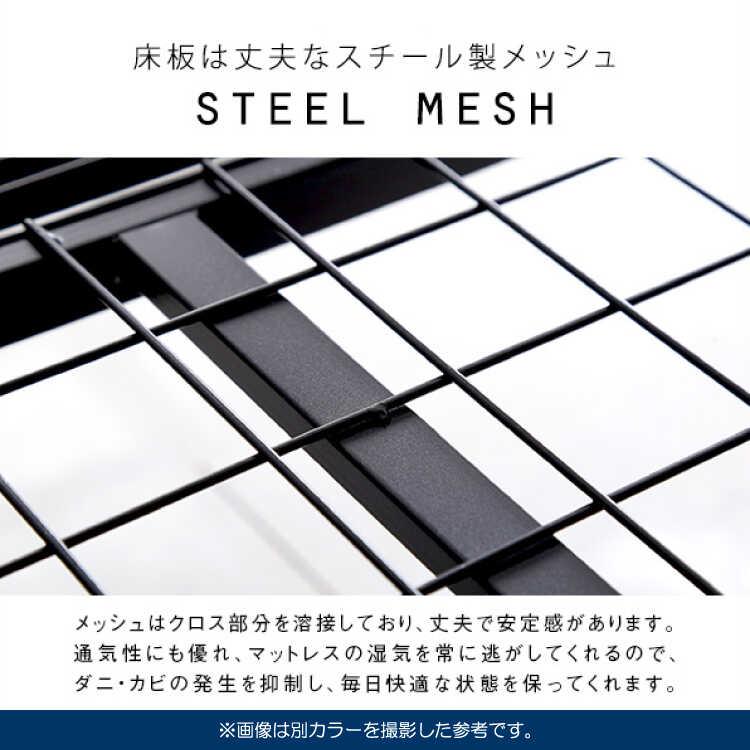 ベッド シングルベッド 折りたたみ 白 ホワイト コンパクト 4つ折り
