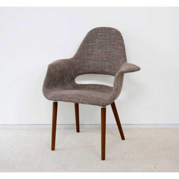 オーガニックチェア リプロダクト品 (グレーとホワイトのストライプ) オーガニックチェア リプロダクト品 (グレーとホワイトのストライプ)