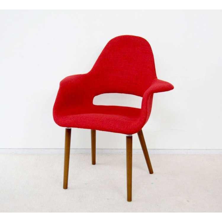 美品　オーガニックチェア　イームズ　リプロダクト品　定価44,000円 イームズ】オーガニックチェア|ブラック ブラウン レッド グレー