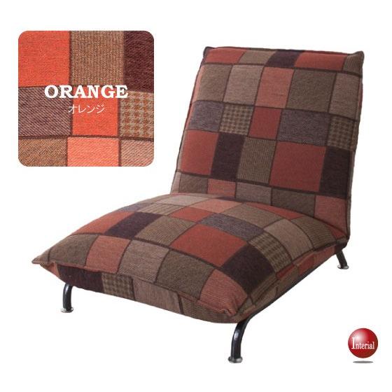 42段階リクライニング！パッチワーク柄フロアチェア（完成品） |  | 02