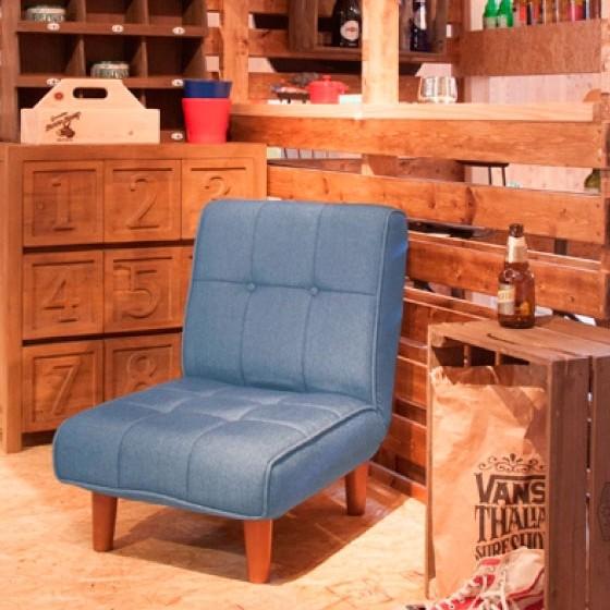 ポケットコイル仕様＆42段階リクライニング可能！フロアソファー（完成品） |  | 04