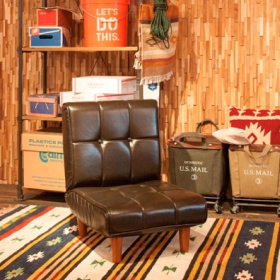 ポケットコイル仕様＆42段階リクライニング可能！フロアソファー（完成品） |  | 05