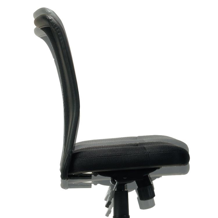 デスクチェア パソコンチェア メッシュ 椅子 昇降式 書斎用 デスクワーク 在宅用 勉強用 ロッキング シンプル ブラック 黒 モダン キャスター付き |  | 04