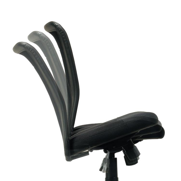 デスクチェア パソコンチェア メッシュ 椅子 昇降式 書斎用 デスクワーク 在宅用 勉強用 ロッキング シンプル ブラック 黒 モダン キャスター付き |  | 05