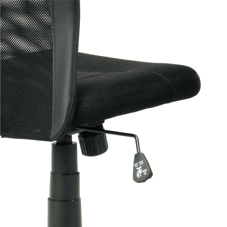 デスクチェア パソコンチェア メッシュ 椅子 昇降式 書斎用 デスクワーク 在宅用 勉強用 ロッキング シンプル ブラック 黒 モダン キャスター付き |  | 06